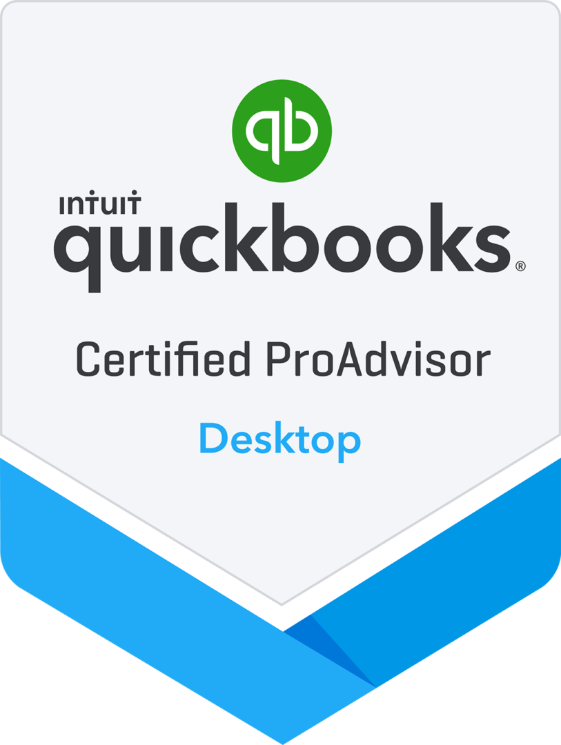 QuickBooks Certified ProAdvisor Desktop logo